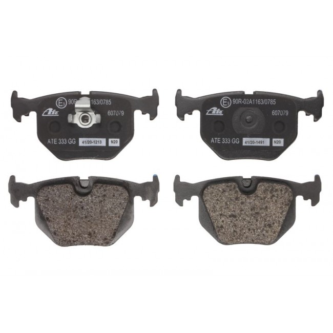 Σετ τακακιών φρένων, δίσκος φρένου  BMW 3 (E46), 5 (E39), 7 (E38), X3 (E83), X5 (E53), Z4 (E85), Z4 (E86), Z8 (E52); LAND ROVER RANGE ROVER III 2.0-5.4 03.94-08.12